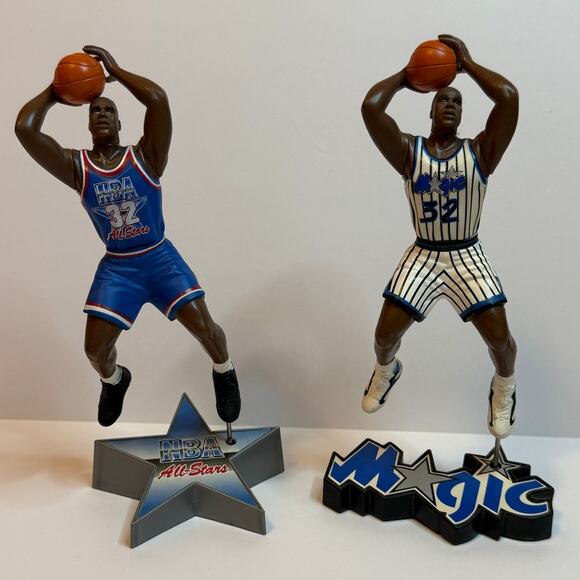 Shaq Attaq All-Star & Overhead Smash Shaquille O'Neal Figures